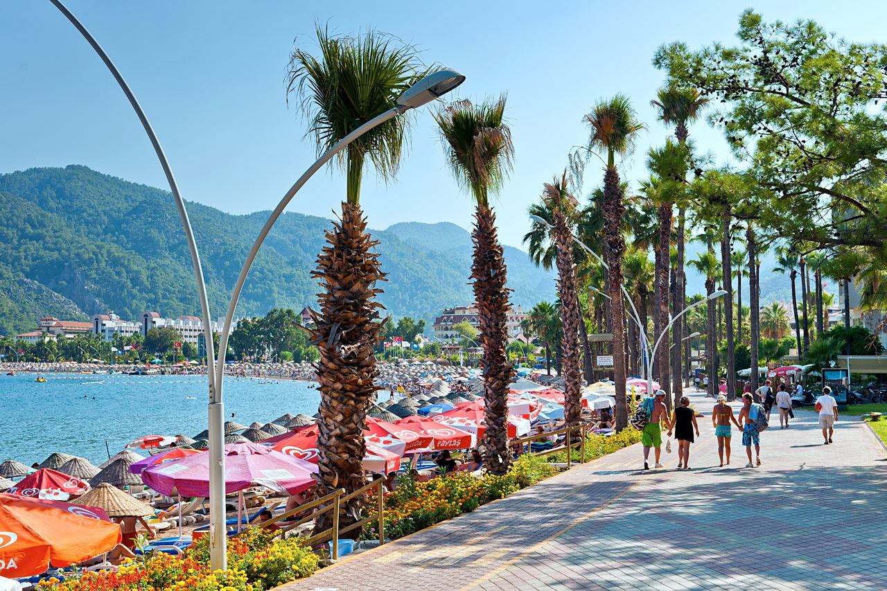 Пляжи Ичмелер